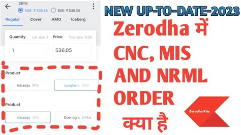 cnc machining in stock|overnight nrml in zerodha means.